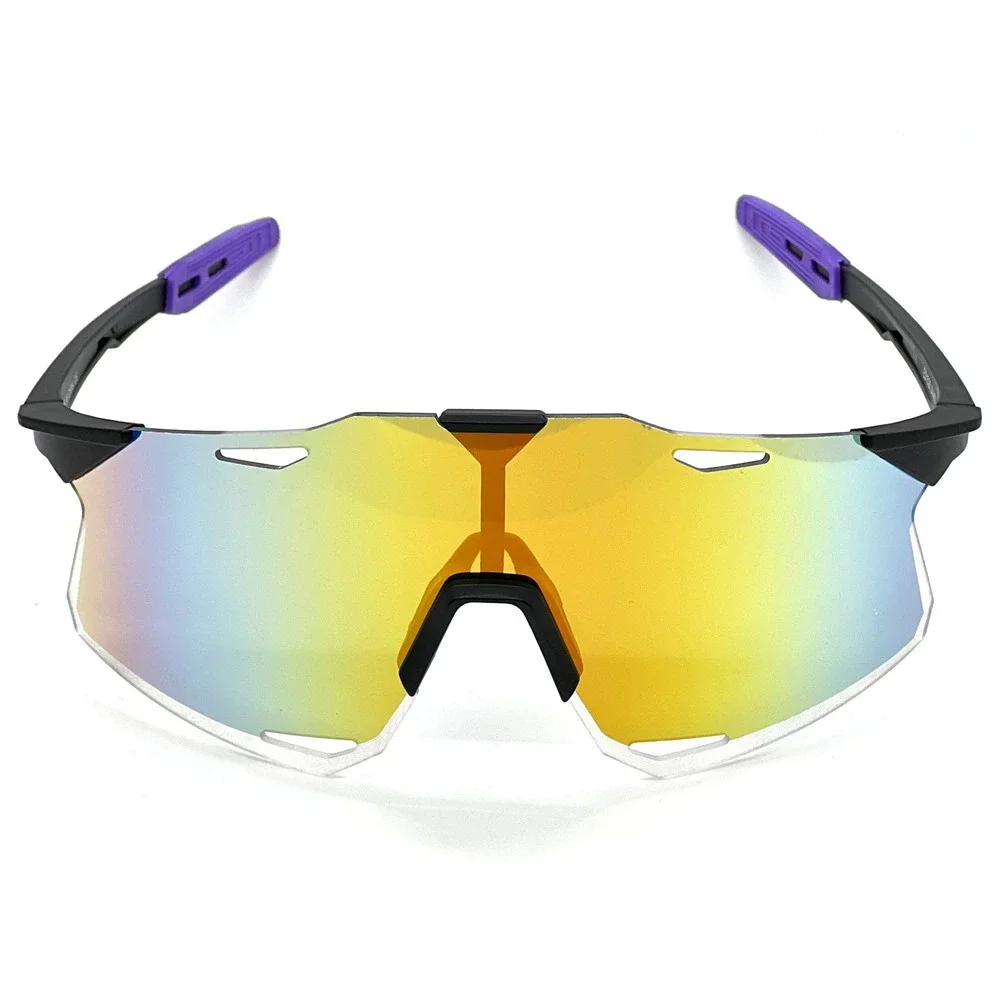 Sport Sunglasses Mirrored Lens Cycling Running Glasses Street Beach Wear Fishing